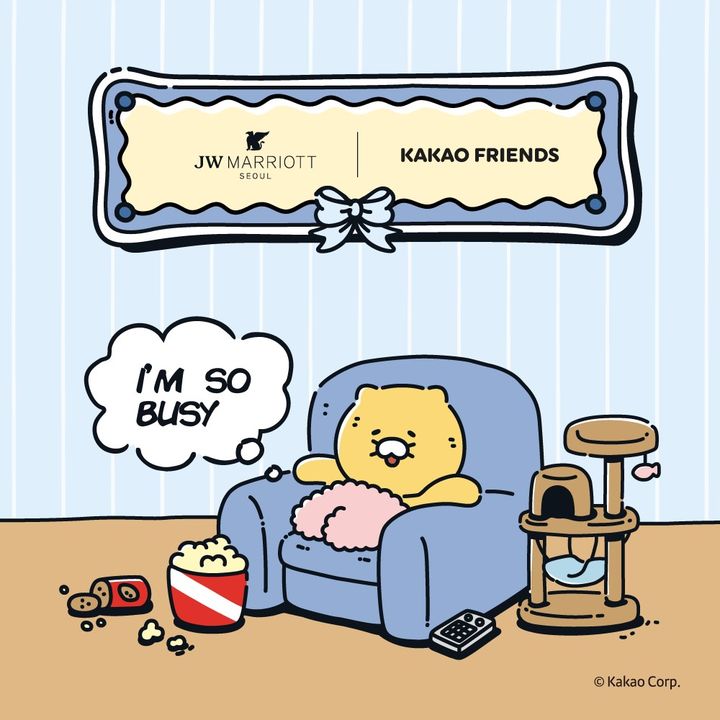 JW 메리어트 호텔 서울 '카카오 프렌즈 엣 JW 패키지' *재판매 및 DB 금지