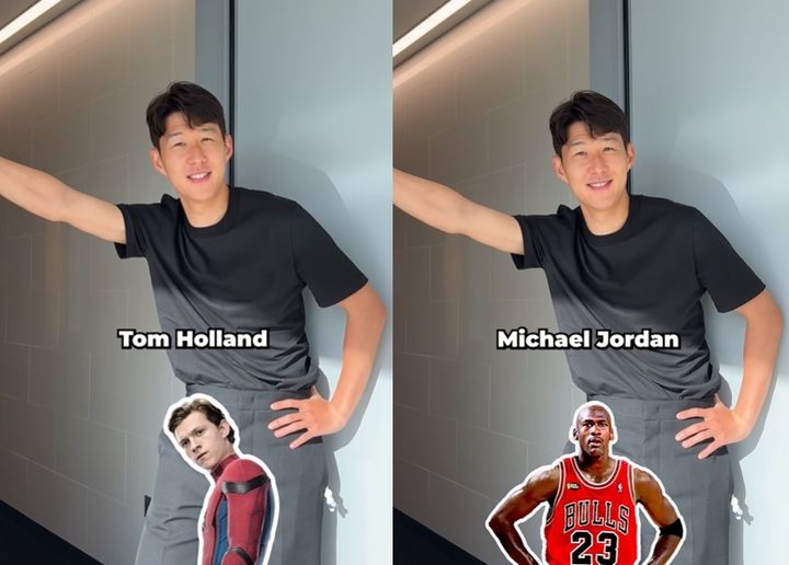 [서울=뉴시스] 손흥민(33·토트넘 홋스퍼)이 '같이 밥을 먹고 싶은 스타' 3명을 꼽았다. (사진=인스타그램) *재판매 및 DB 금지