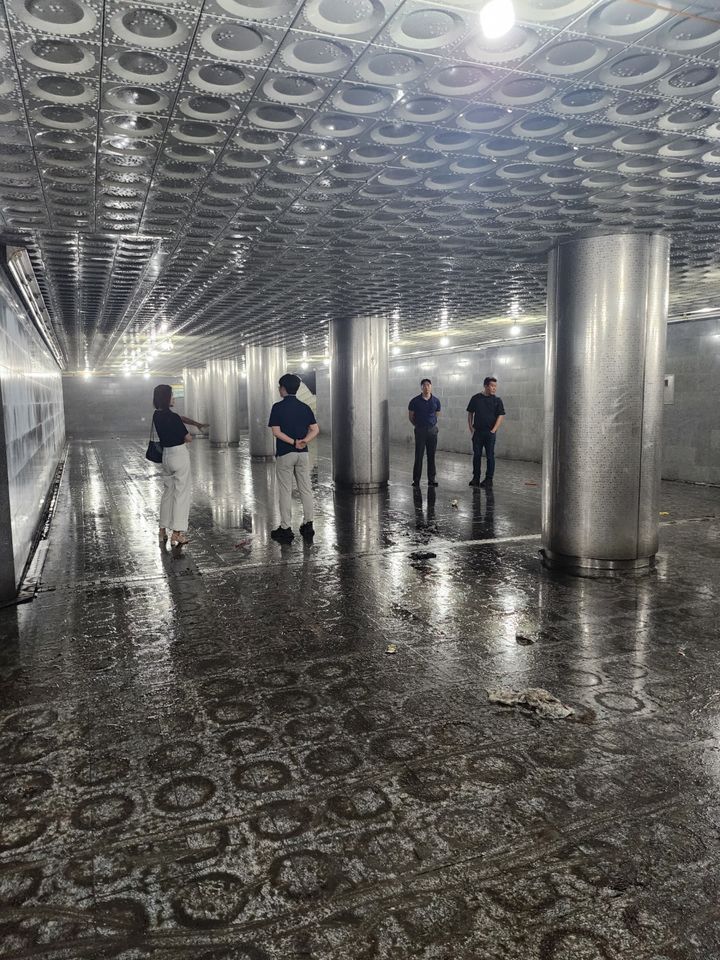 [대전=뉴시스]수직형 스마트팜이 들어설 대전 서구 둔산동 둥지 지하보도. 이 지하도는 2010년 10월 폐쇄돼 이용이 금지되고 있다. 2024. 08. 09&nbsp; *재판매 및 DB 금지