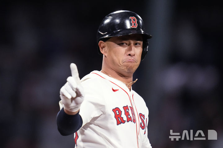 [보스턴=AP/뉴시스] 메이저리그(MLB) 보스턴 레드삭스의 롭 레프스나이더. 2024.08.13