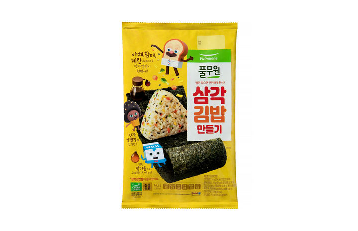 풀무원 삼각김밥 만들기 제품 모습.(사진=풀무원식품 제공) *재판매 및 DB 금지