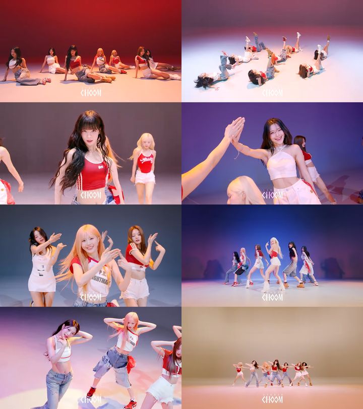 [서울=뉴시스] 프로미스나인. (사진=유튜브 채널 '스튜디오 춤' 캡처) 2024.08.14. photo@newsis.com *재판매 및 DB 금지