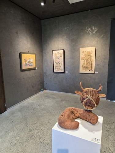 한국미술협회 청도지부 전시회 작품 (사진=청도군 제공) *재판매 및 DB 금지