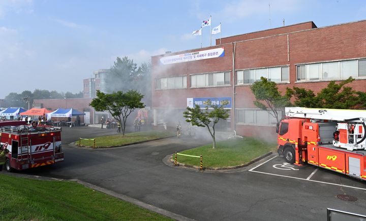 [창녕=뉴시스] 안지율 기자 = 2023년 창녕군 을지연습. (사진=창녕군 제공) 2024.08.15. photo@newsis.com *재판매 및 DB 금지