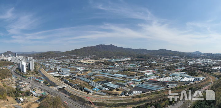 [과천=뉴시스] 과천과천지구 전경.(사진=과천시 제공). *재판매 및 DB 금지 