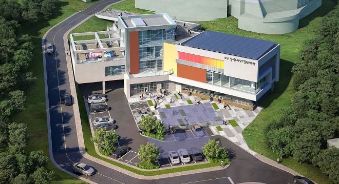 [고흥=뉴시스] 고흥군 도양 복합문화센터 조감도. 2024.08.16. (사진=고흥군 제공) photo@newsis.com *재판매 및 DB 금지