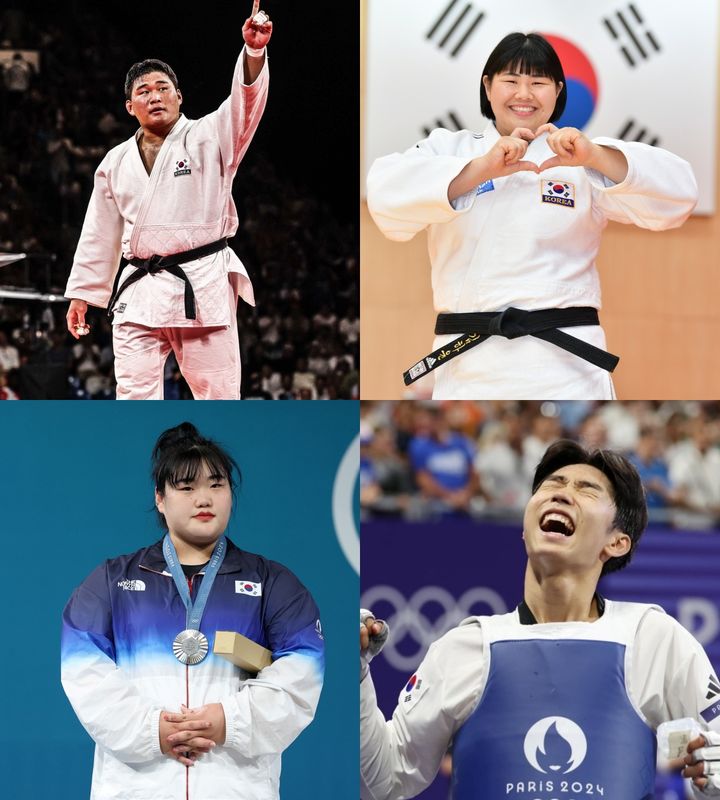 [서울=뉴시스] 유도 김민종·김하윤 선수, 역도 박혜정 선수, 태권도 박태준 선수가 출연하는 JTBC 예능물 '아는 형님'이 31일 오후 8시 50분 방송된다. (사진=JTBC '아는 형님' 제공) 2024.08.16. photo@newsis.com&nbsp; *재판매 및 DB 금지