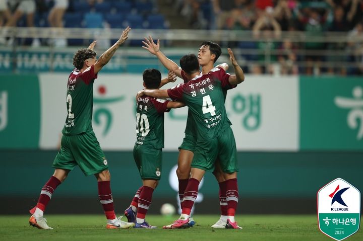 [서울=뉴시스] 프로축구 K리그1 대전하나시티즌의 김재우. (사진=한국프로축구연맹 제공) *재판매 및 DB 금지