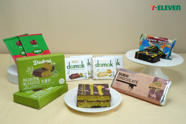 세븐일레븐, 중동 초콜릿·디저트 출시.(사진=세븐일레븐 제공) *재판매 및 DB 금지