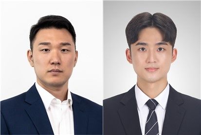 [서울=뉴시스] (왼쪽부터) 한양대 김영현 교수(책임 교신저자), 한양대 노태현 연구원(제1저자) (사진=한양대 ERICA 제공) *재판매 및 DB 금지