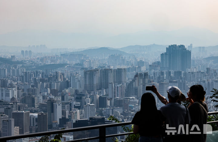 서울시내 아파트 단지 모습. 뉴시스 자료사진.