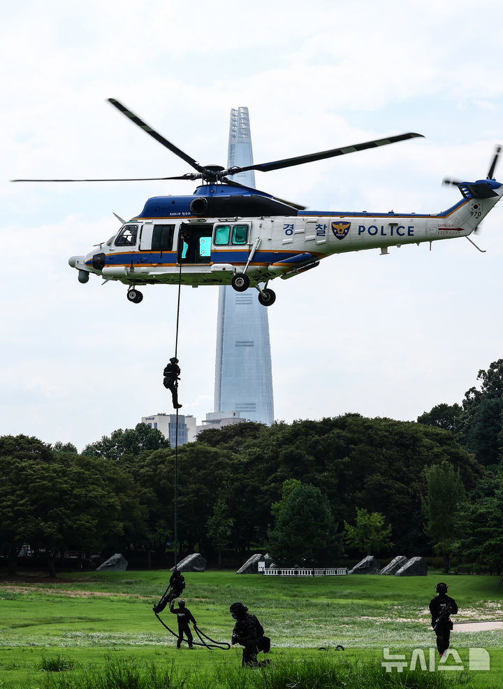문경찻사발축제 교통혼잡 최소화…경북청, 헬기교통관리
