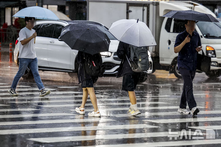 '우산 챙기세요' 충북 비 5~30㎜…낮 최고 29도
