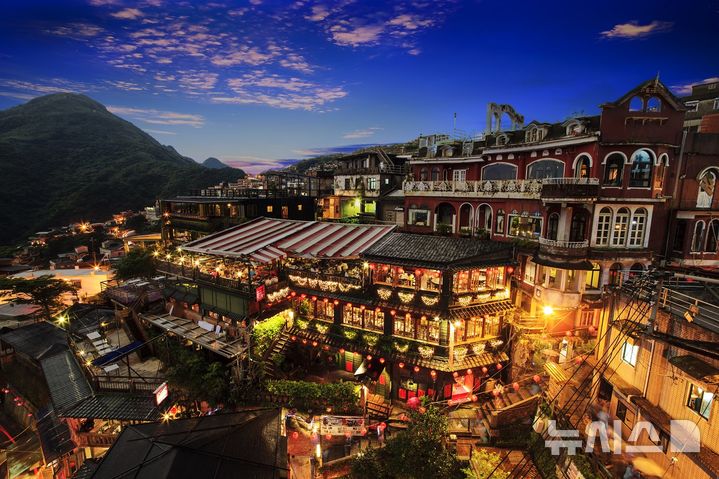 [서울=뉴시스] 대만 지우펀. (사진= 롯데관광개발 제공) 