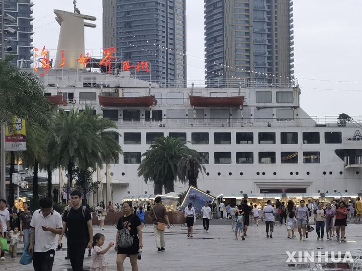 [선전=신화/뉴시스] 지난해 9월 중국 광둥성 선전 시내 모습. 2025.11.03.