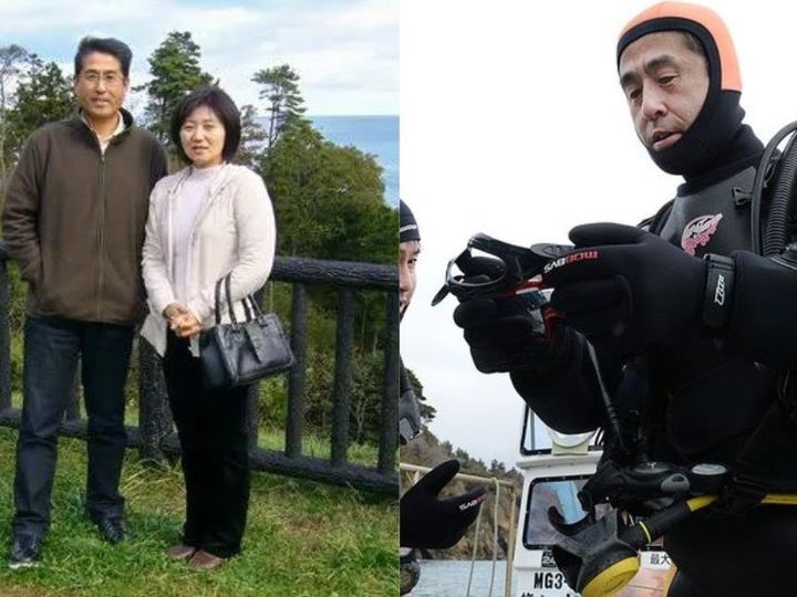 [서울=뉴시스] 한 일본인 남성이 2011년 발생한 쓰나미로 실종된 아내의 유해를 계속 찾고 있다는 사연이 알려졌다. (사진= 엑스 갈무리) *재판매 및 DB 금지