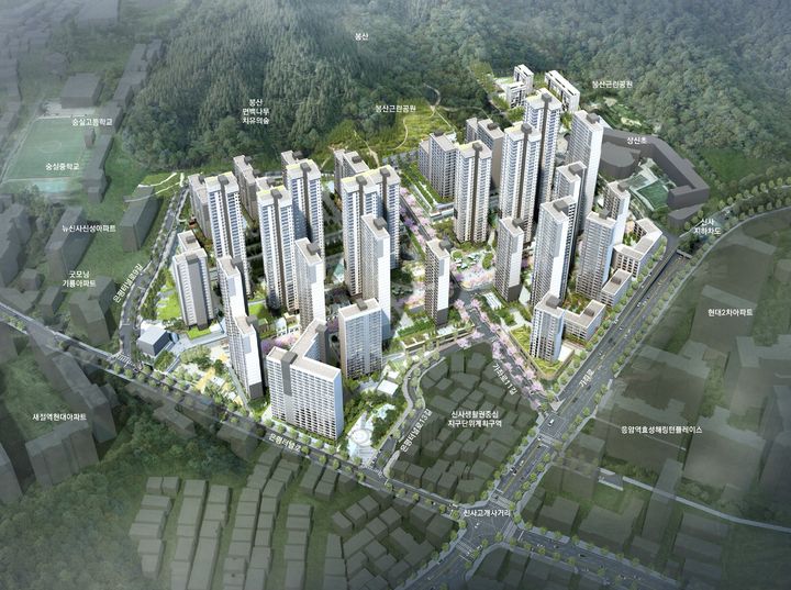 [서울=뉴시스] 조감도.