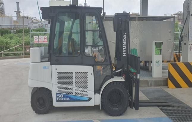 [울산=뉴시스] 울산시는 28일 오후 3시 30분 울주군 온산국가산업단지 내 고려아연 1공장(공단로 318) 현장에서 ‘국내 최초 수소지게차용 수소충전소’ 준공식을 개최한다고 밝혔다. (사진= 울산시 제공) 2024.08.27.photo@newsis.com *재판매 및 DB 금지