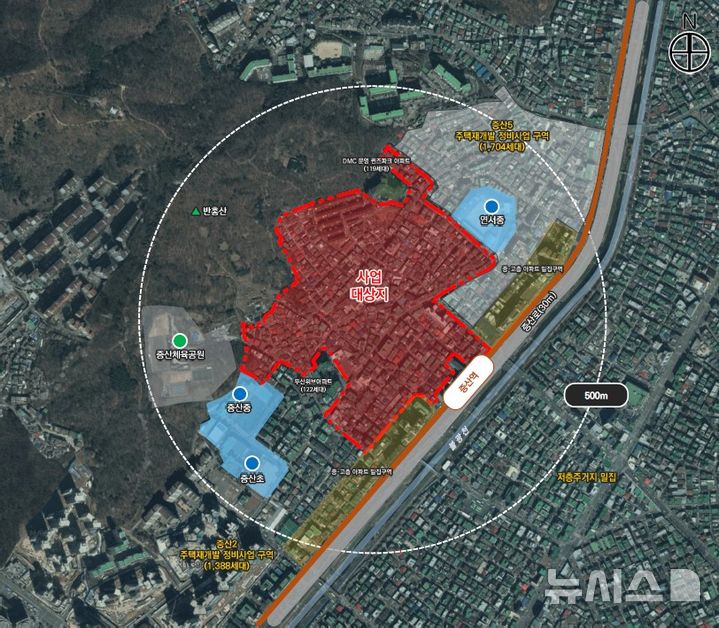 [서울=뉴시스]서울 은평구 증산동 '증산4구역'에 41층 높이의 공공주택 3568세대가 건립된다. (사진=서울시 제공). 2024.08.28. photo@newsis.com 