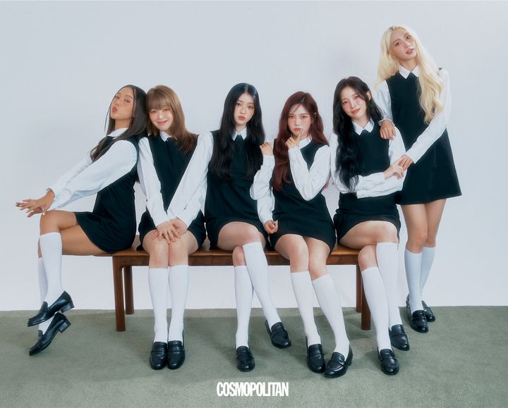 [서울=뉴시스] 오마이걸. (사진=코스모폴리탄 제공) 2024.08.28. photo@newsis.com *재판매 및 DB 금지