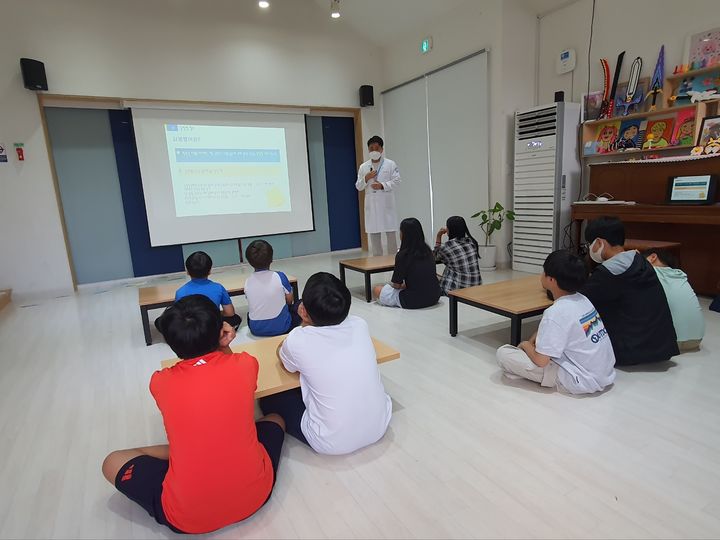 [홍성=뉴시스] 홍성의료원, 아동·청소년 건강검진 및 보건교육. *재판매 및 DB 금지