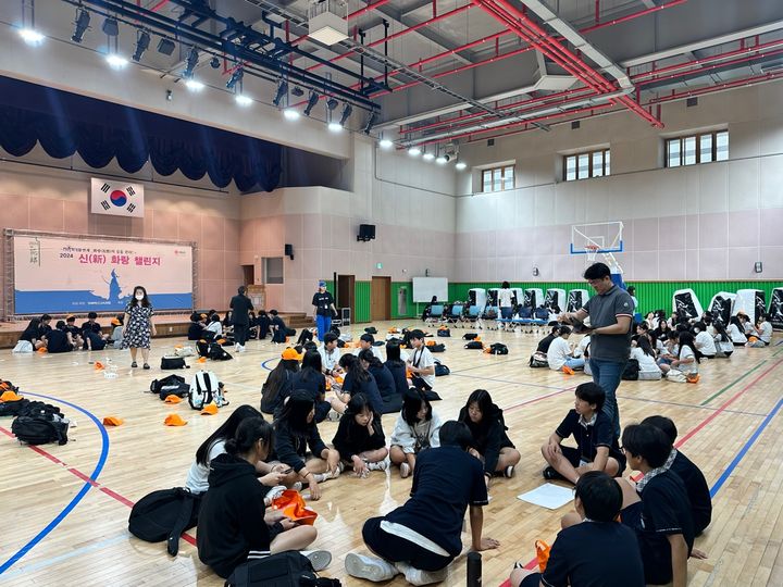 [안동=뉴시스] 28일 경주화랑마을 풍류홀에서 '2024 신화랑 챌린지'가 열리고 있다 (사진=경북도 제공) 2024.08.28&nbsp;&nbsp; *재판매 및 DB 금지