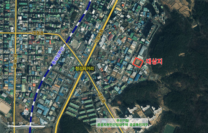 [부산=뉴시스] 기장 반려견 놀이터 조성사업 위치도 (그림=부산 기장군청 제공) 2024.08.29. photo@newsis.com *재판매 및 DB 금지