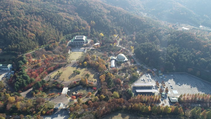 [홍성=뉴시스] 세종시 금남면에 위치한 충남도 산림자원연구소와 수목원 전경.  *재판매 및 DB 금지