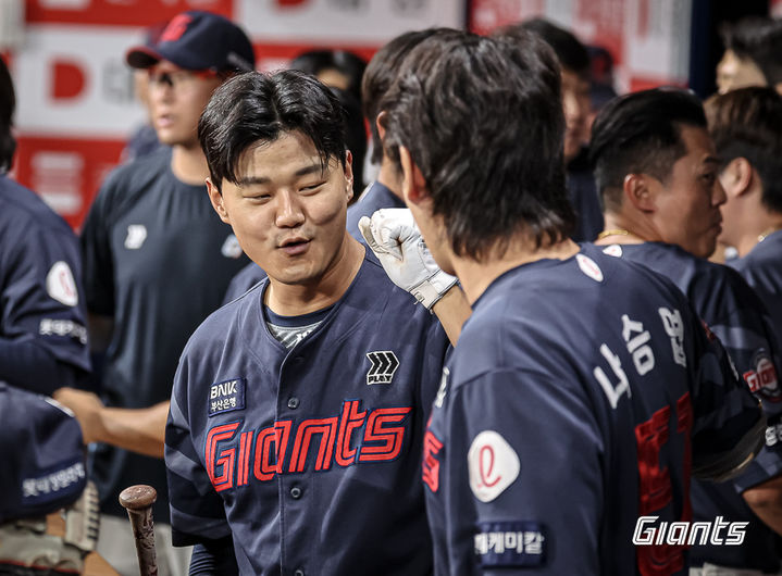 [서울=뉴시스] 프로야구 롯데 자이언츠 손호영. 2024.08.30. (사진=롯데 제공) *재판매 및 DB 금지