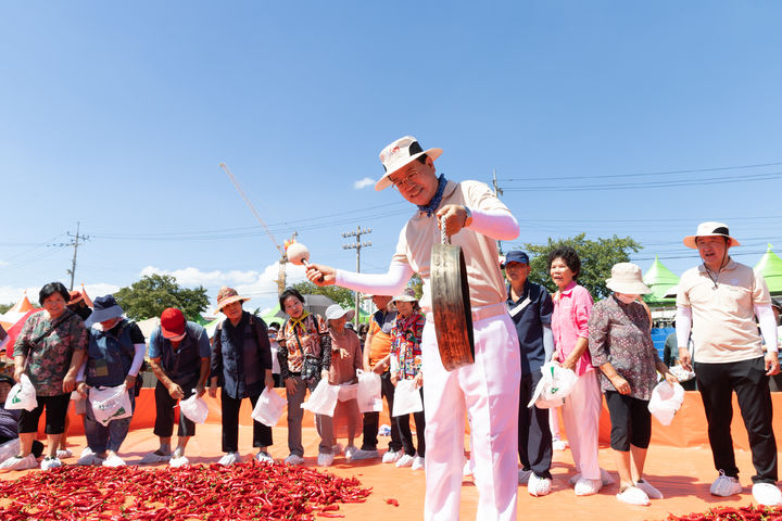 [청양=뉴시스] 2024년 청양고추구기자 문화축제 *재판매 및 DB 금지