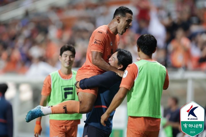 [서울=뉴시스] 프로축구 K리그1 제주유나이티듸 유리 조나탄. (사진=한국프로축구연맹 제공) *재판매 및 DB 금지