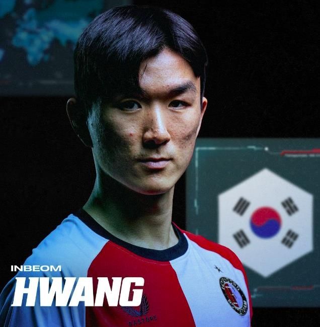 [서울=뉴시스] 네덜란드 프로축구 에레디비지에 페예노르트로 이적한 황인범. (사진=페예노르트 SNS 캡처) *재판매 및 DB 금지