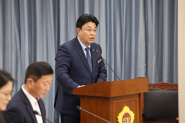 [무안=뉴시스] 전남도의회 김호진 의원. (사진 = 전남도의회 제공). 2024.09.03. photo@newsis.com  *재판매 및 DB 금지