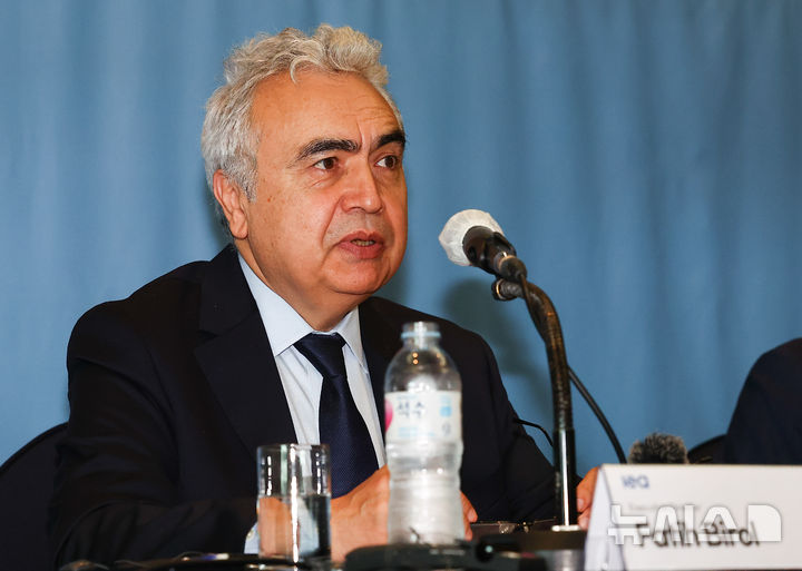 [서울=뉴시스] 김근수 기자 = 파티 비롤(Fatih Birol) 국제에너지기구(IEA) 사무총장. 2024.09.03. ks@newsis.com