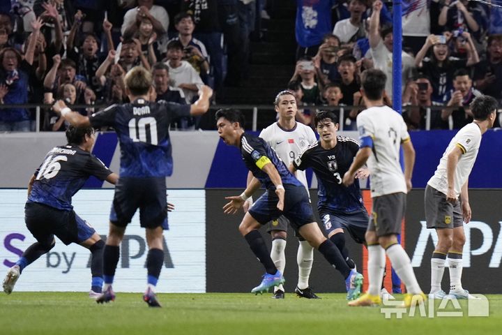 [사이타마=AP/뉴시스] 일본 남자 축구 대표팀의 엔도 와타루. 2024.09.05.