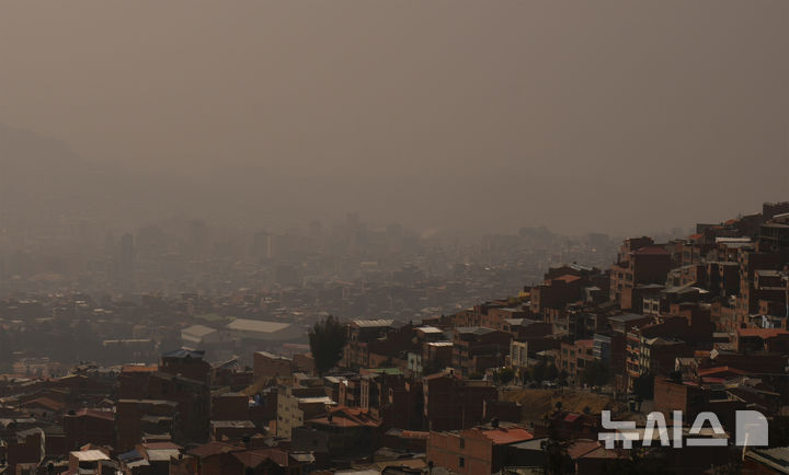 [라파스=AP/뉴시스] 남미 볼리비아에 수개월째 산불이 이어지면서 당국이 비상사태를 선포했다고 신화통신이 7일(현지시각) 보도했다. 2024.09.09.