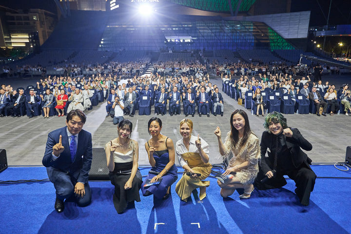 [부산=뉴시스] 5일 부산 해운대구 영화의전당에서 제3회 하나뿐인지구영상제 개막식이 진행되고 있다. (사진=하나뿐인지구영상제 사무국) 2024.09.05. photo@newsis.com *재판매 및 DB 금지