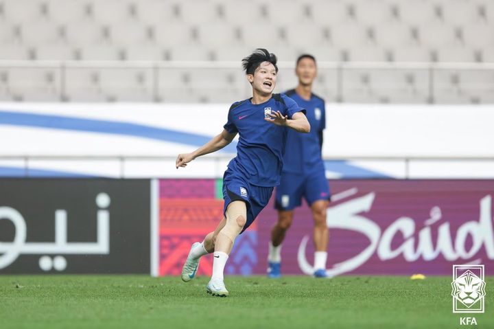 [서울=뉴시스]축구 국가대표 양민혁. (사진=대한축구협회 제공)