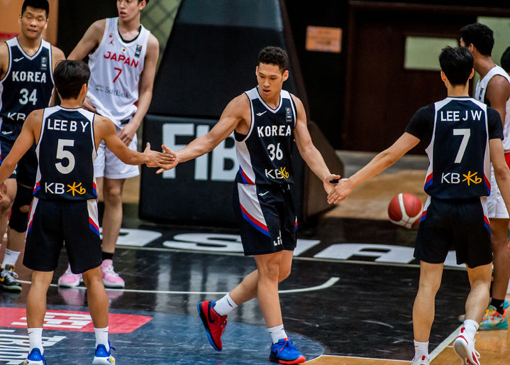 [서울=뉴시스]U-18 남자농구 에디 다니엘. (사진=대한민국농구협회 제공)