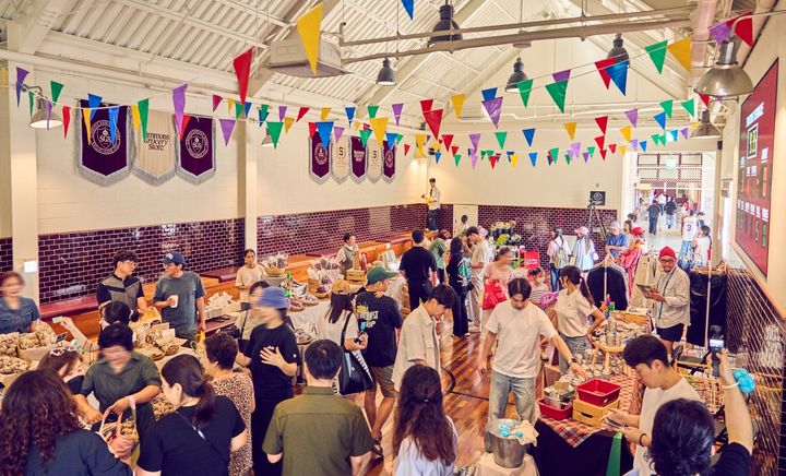 [서울=뉴시스] 시몬스 침대, 2024 파머스 마켓 전경. 2024.09.09. (사진=시몬스 제공) *재판매 및 DB 금지