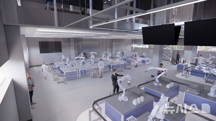 [안산=뉴시스] 로봇직업교육센터 개방형 로봇 SI 실습실 조감도(사진=안산시 제공)2024.09.09.photo@newsis.com