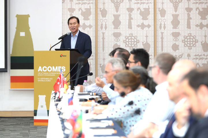 [울산=뉴시스] 한국석유공사 김동섭 사장. (사진=한국석유공사 제공) *재판매 및 DB 금지