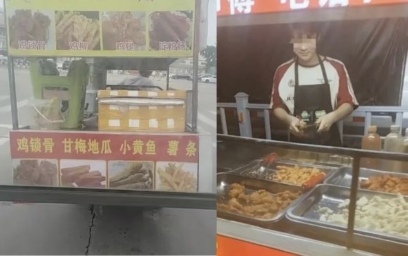 [서울=뉴시스] 9일(현지시각) 홍콩 사우스차이나모닝포스트(SCMP) 등 중국 현지 매체는 최근 중국 남동부 안후이성에서 고등학교 자퇴 대신 나선 노점상 장사에서 열흘 동안 1만 위안의 수익을 낸 아들 셴과 그의 어머니의 사연을 보도했다. (사진= SCMP 캡처) *재판매 및 DB 금지