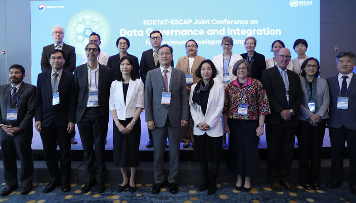 통계청은 유엔 아시아‧태평양경제사회위원회(ESCAP)와 공동으로 '데이터 거버넌스와 통합'을 주제로 한 국제회의를 개최한다고 10일 밝혔다. (사진 = 통계청 제공) 2024.09.10. *재판매 및 DB 금지