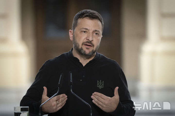 [키이우=AP/뉴시스]볼로디미르 젤렌스키 우크라이나 대통령. (사진=뉴시스DB)