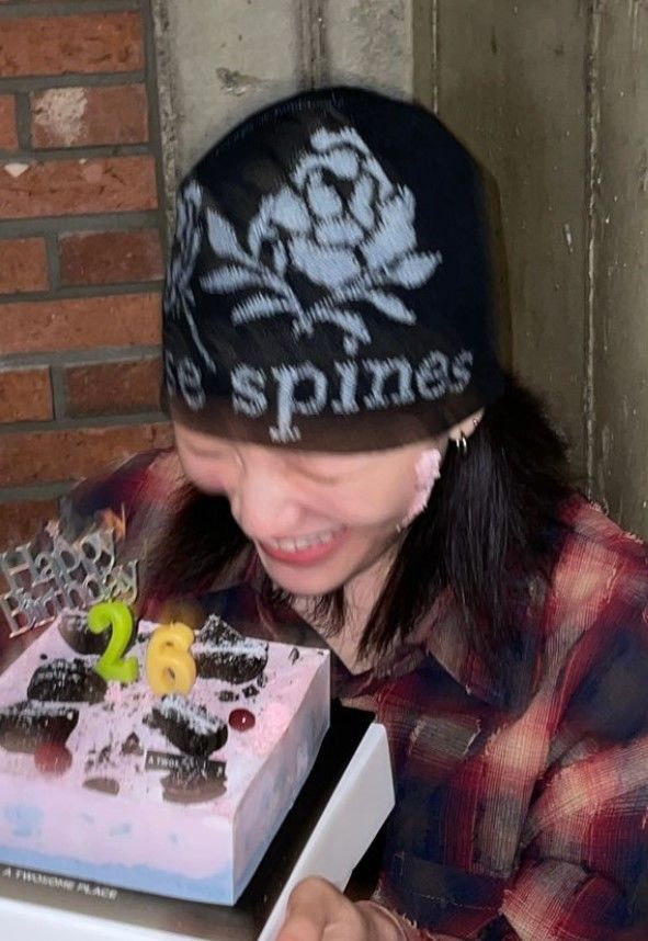 [서울=뉴시스] 문수아. (사진=윤산하 인스타그램 캡처) 2024.09.11. photo@newsis.com&nbsp; *재판매 및 DB 금지