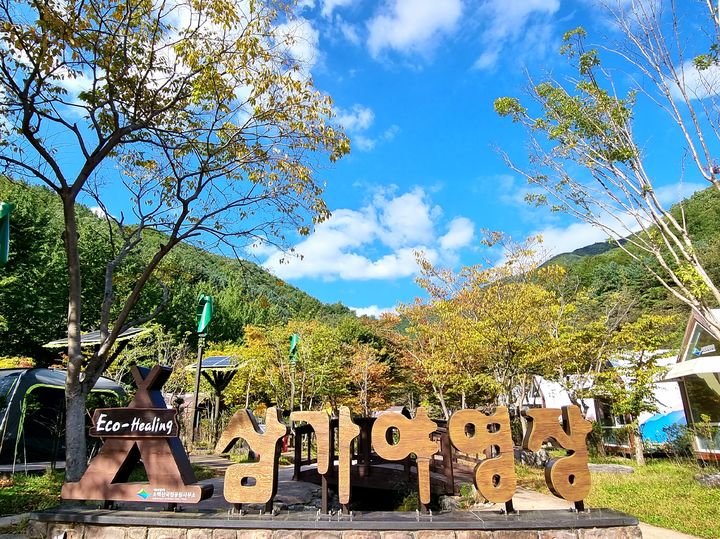 [영주=뉴시스] 소백산국립공원 삼가야영장 전경 (사진=소백산국립공원사무소 제공) *재판매 및 DB 금지