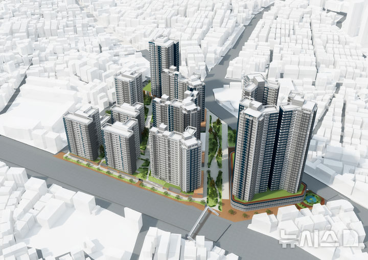 [서울=뉴시스]서울 구로구 가리봉동 일대에 34층 높이의 아파트 1214세대가 들어선다. (사진=서울시 제공). 2024.09.12. photo@newsis.com 