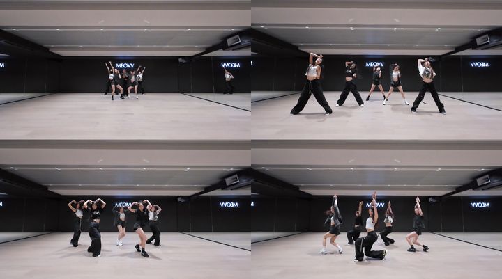 [서울=뉴시스] 미야오 안무 연습 영상. (사진=더블랙레이블 제공) 2024.09.12. photo@newsis.com *재판매 및 DB 금지