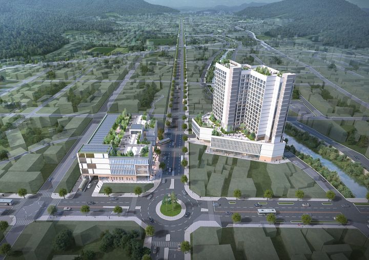 [고창=뉴시스] 고창터미널 도시재생 혁신지구 사업 조감도. (사진=고창군 제공) 2025.05.26. photo@newsis.com&nbsp; *재판매 및 DB 금지